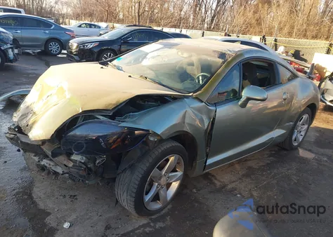 2008 Mitsubishi Eclipse Gs z USA, uszkodzony, nr VIN 4A3AK24F08E008281